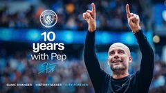 Pep Guardiola thông báo chia tay Man City